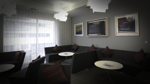 hotel seating area