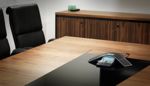 conference phone in board room