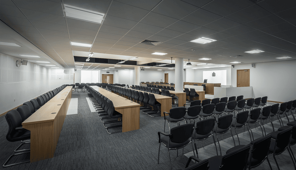 Courtroom furniture - seating - J Carey Design