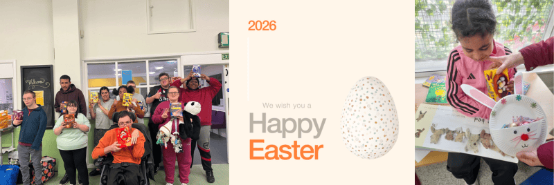 Easter Donation to The Grange Community Centre | Happy Easter!